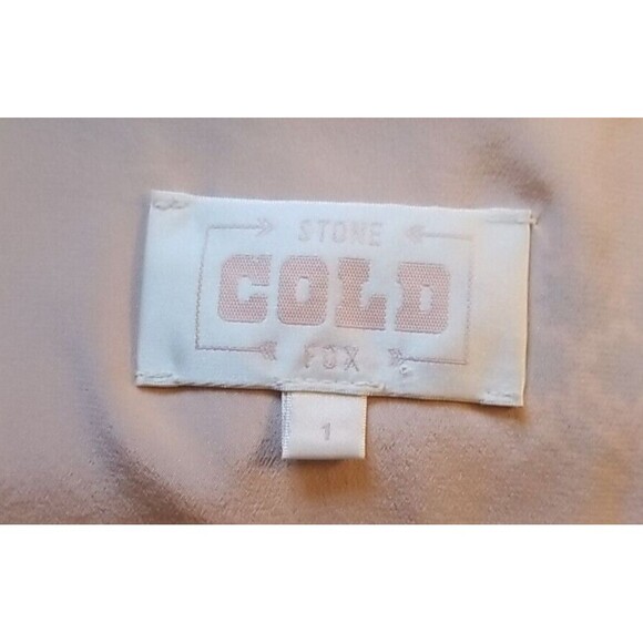 STONE COLD FOX Floral Lined 100% Silk 3 Button Blouse Top Size 1 US Small    T48 - Picture 9 of 11